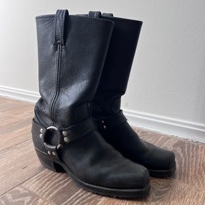 Frye harness boots